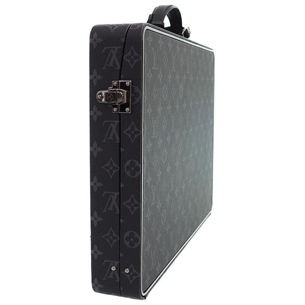 Louis Vuitton Black Eclipse Attache Business Monogram Bag Case